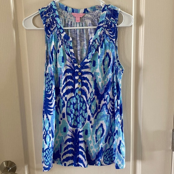 Lilly Pulitzer Essie top - Picture 1 of 4